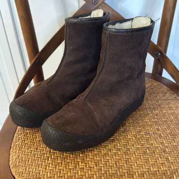 Shepherd Sweden brown genuine sheepskin boots size 6.5 - Picture 5 of 9